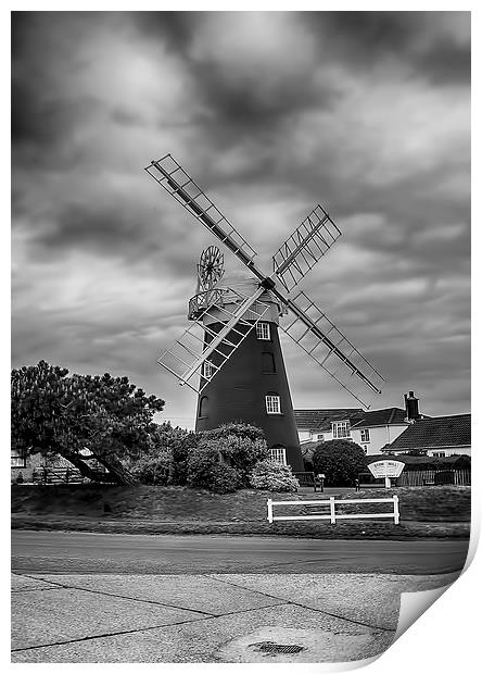 Stow Mill Print by Chris Thaxter