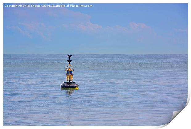 The Buoy Print by Chris Thaxter