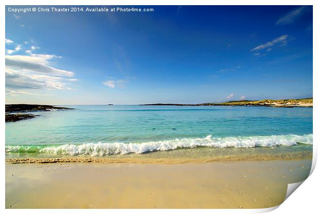  Sanna Bay Ardnamurchan Peninsula Print by Chris Thaxter