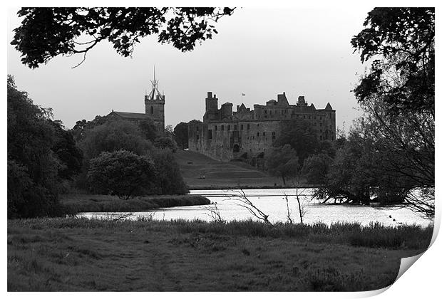 Linlithgow Palace Print by Fiona McLellan