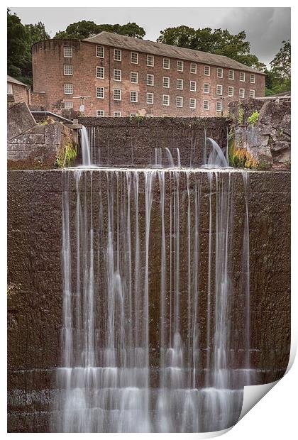  Cromford Mill Print by James Grant