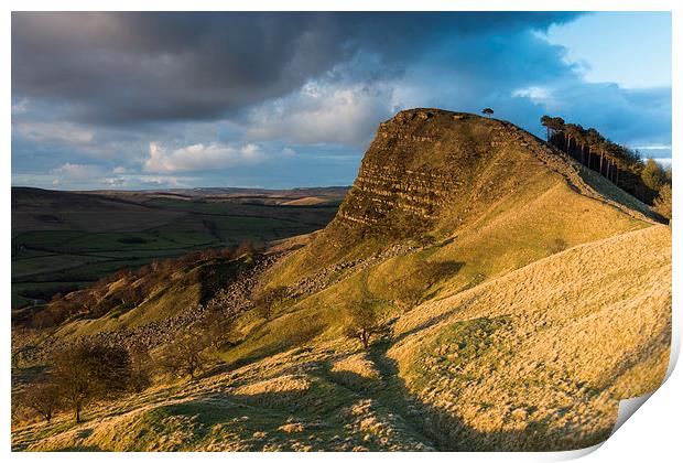  Back Tor Print by James Grant