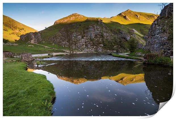 Dovedale Reflections Print by James Grant
