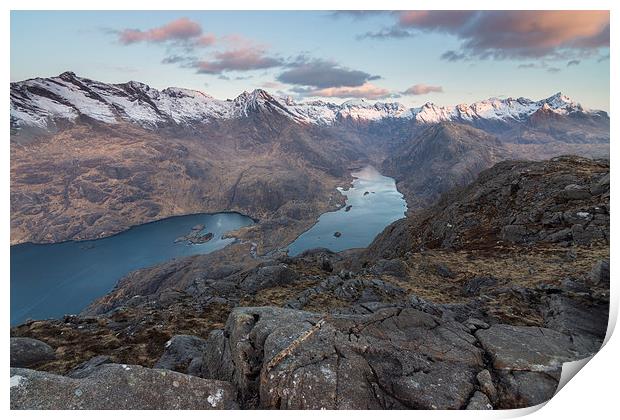  Sgurr Na Stri Sunrise Print by James Grant