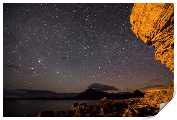  Elgol By Night Print by James Grant