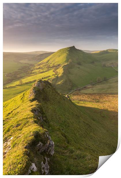 Parkhouse Hill Sunset Print by James Grant