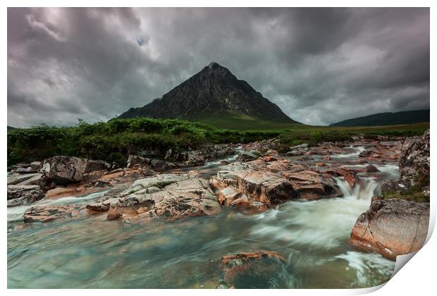 Buachaille Etiv Mor Print by James Grant