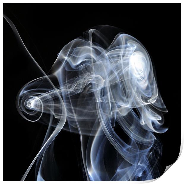Smoke 5 Print by Stuart Reid
