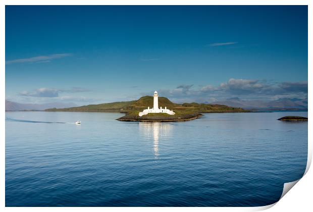 Oban's Lismore Lighthouse Print by Stuart Jack