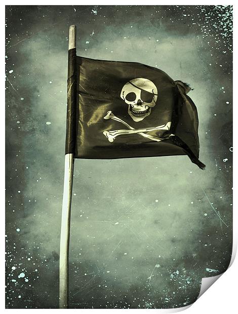 Pirate nights Print by Heather Newton