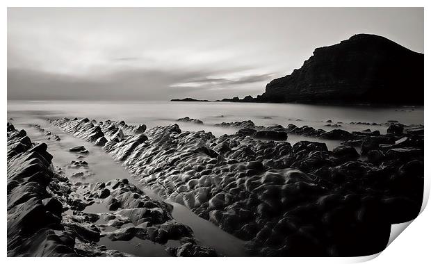 Hartland Twilight Print by Pete Hemington