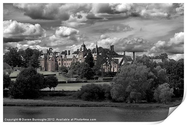 Framlingham College Print by Darren Burroughs