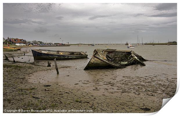 Orford Print by Darren Burroughs