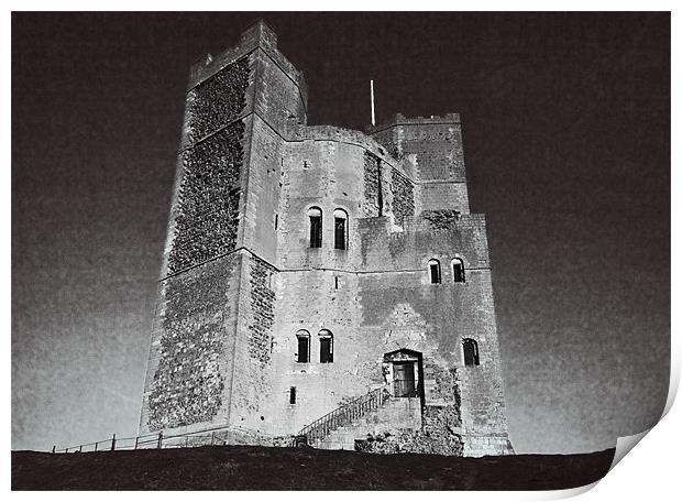 Orford Castle Print by Darren Burroughs