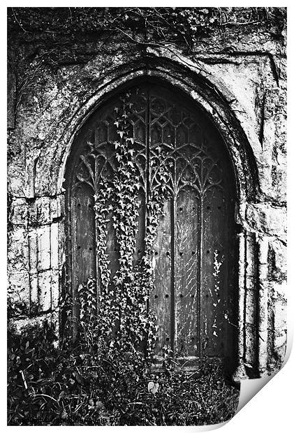 A Door To Another World Print by Darren Burroughs