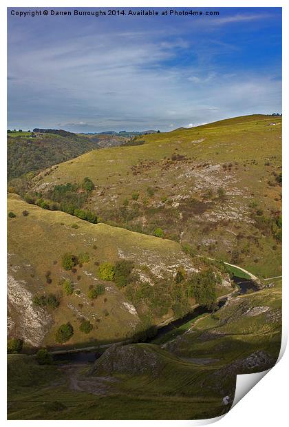  Dovedale Print by Darren Burroughs