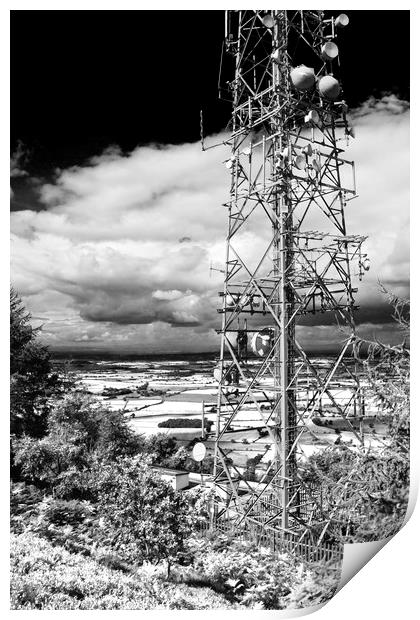 The Tower on the Wrekin Print by Darren Burroughs