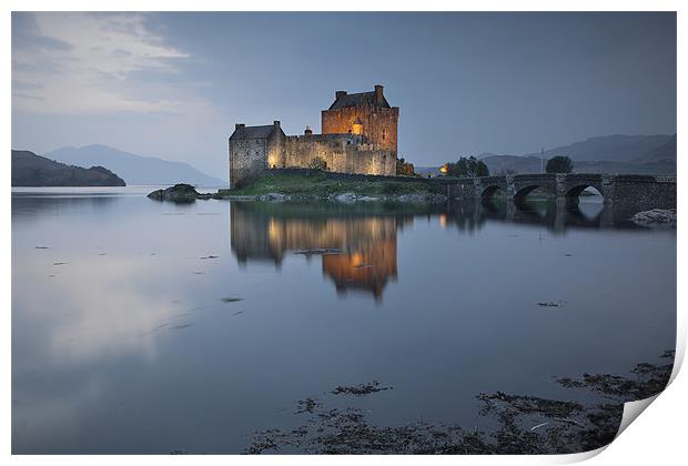 Eilean Donan Castle - Dorni Print by Steve Glover