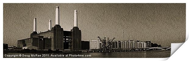 Battersea Power station Print by Doug McRae