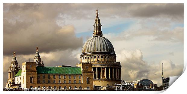 St Paul's Print by Doug McRae