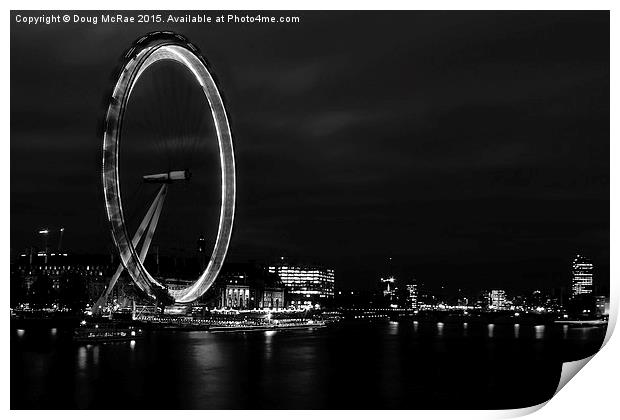  London Print by Doug McRae