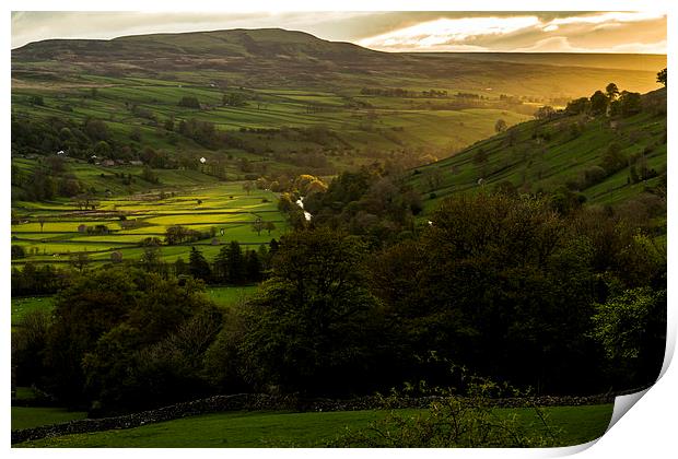 Another Slice Of Morning Heaven - Swaledale Print by Sandi-Cockayne ADPS