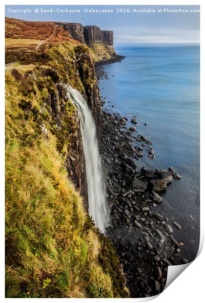 Mealt Falls, Isle of Skye Print by Sandi-Cockayne ADPS