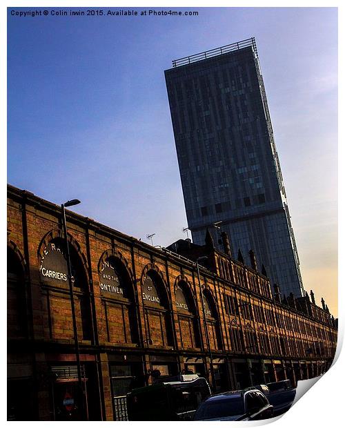  Deansgate  Print by Colin irwin