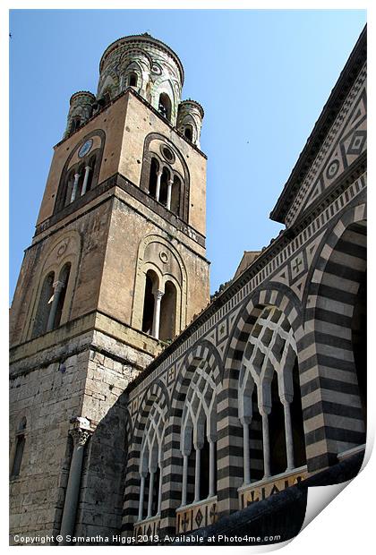 Duomo di Amalfi Print by Samantha Higgs