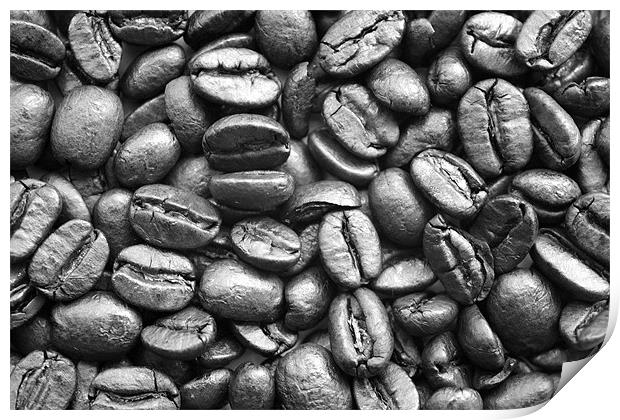 COFFEE BEANS Print by Kevin Sung