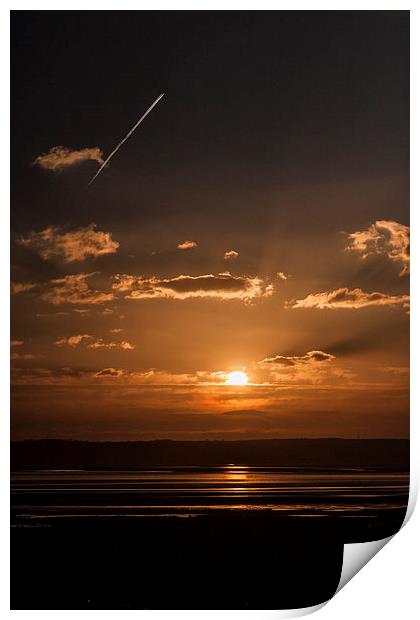 Anglesey Sunset Print by Sean Wareing