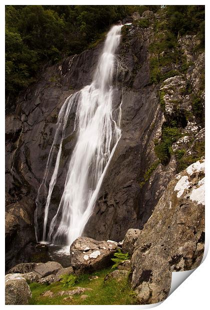  Aber Falls Print by Sean Wareing