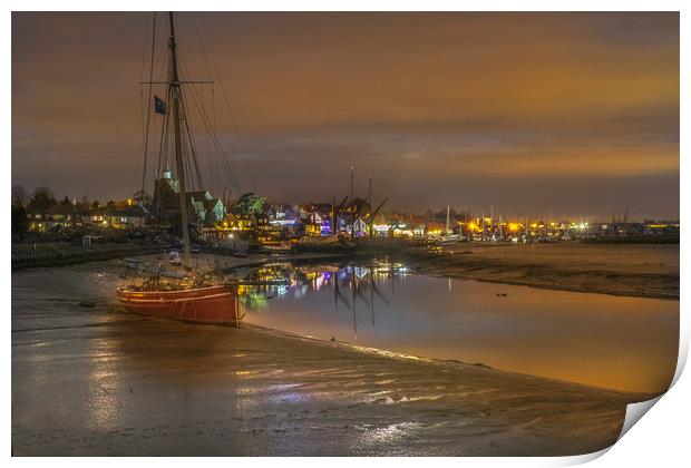 A Night in Maldon Print by peter tachauer