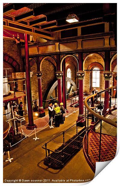 Crossness Pumping Station Print by Dawn O'Connor
