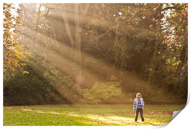 Kelsey Park Beckenham Print by Dawn O'Connor