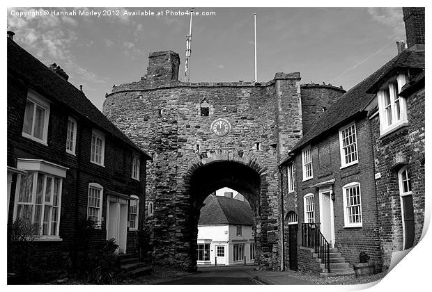 Rye, East Sussex Print by Hannah Morley