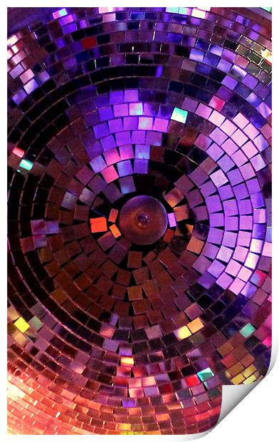 Let's Disco! Print by Hannah Morley