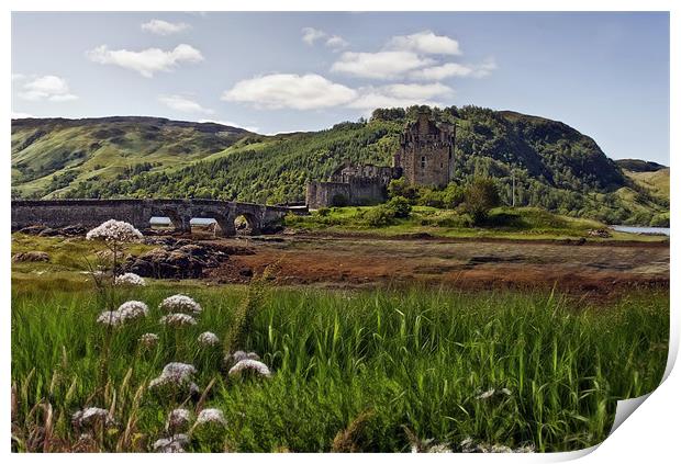 Eilean Donan Castle Print by Sam Smith