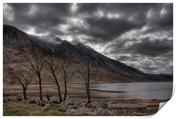 Loch Etive Print by Sam Smith