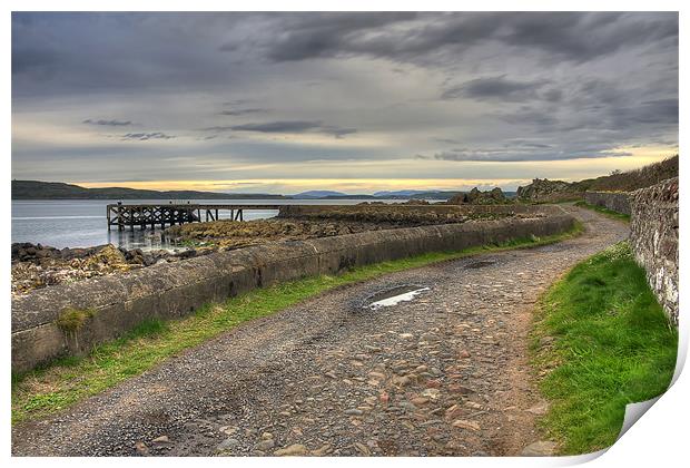 Coastal Path Print by Sam Smith