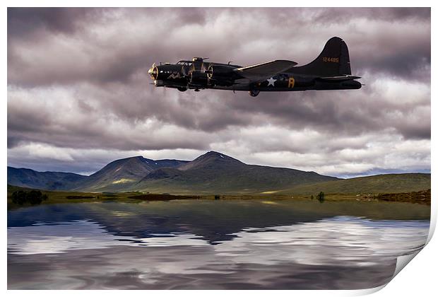 Memphis Belle Print by Sam Smith