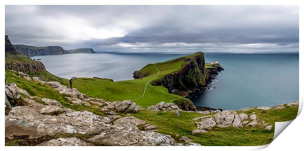 Neist Point skye Print by Sam Smith