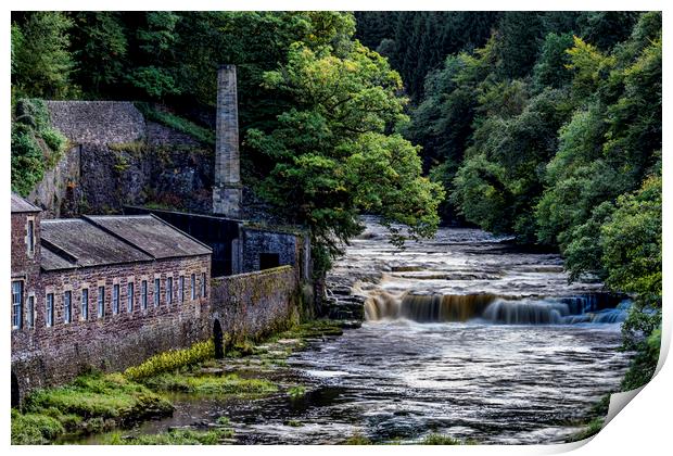 Falls of Clyde Print by Sam Smith