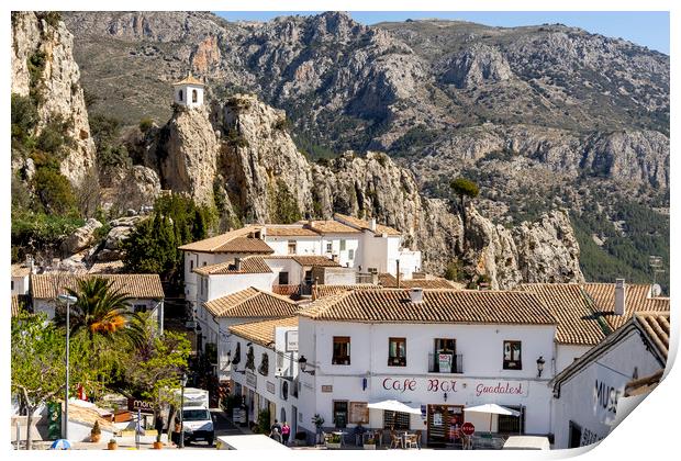 Guadalest Print by Sam Smith