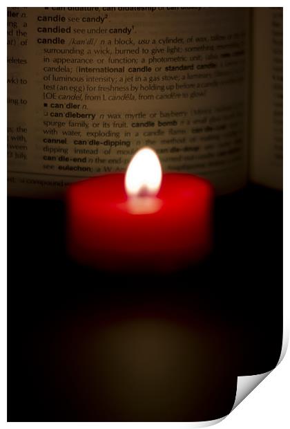 Candle Print by Sam Smith