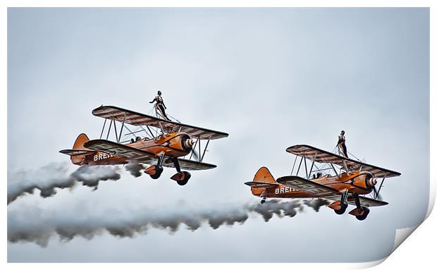 Wing Walkers Print by Sam Smith
