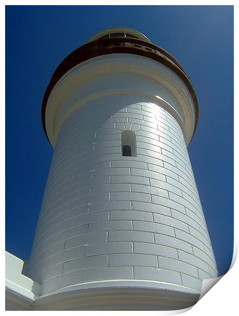 Cape Byron Light - Byron Bay Lighthouse Print by Serena Bowles