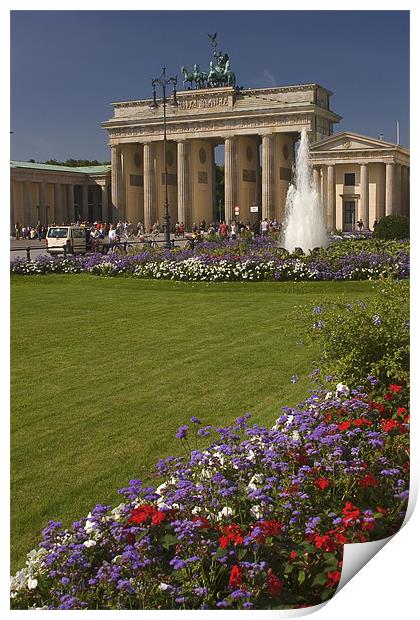 Brandenburger Tor Print by Thomas Schaeffer