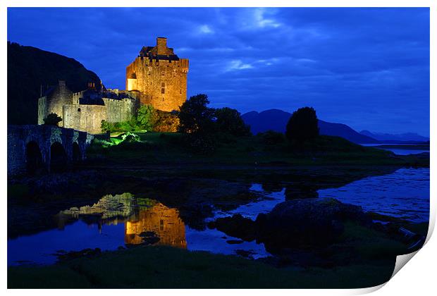 Eilean Donan Castle Print by Thomas Schaeffer