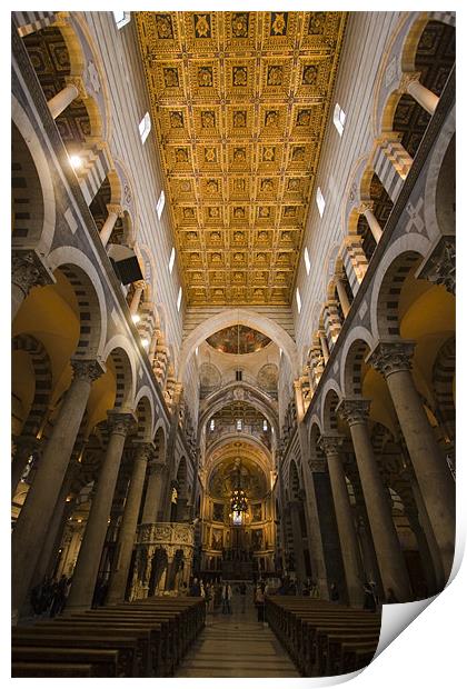 Pisa dome Print by Thomas Schaeffer